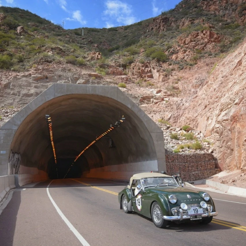 Rally de las Bodegas — túnel